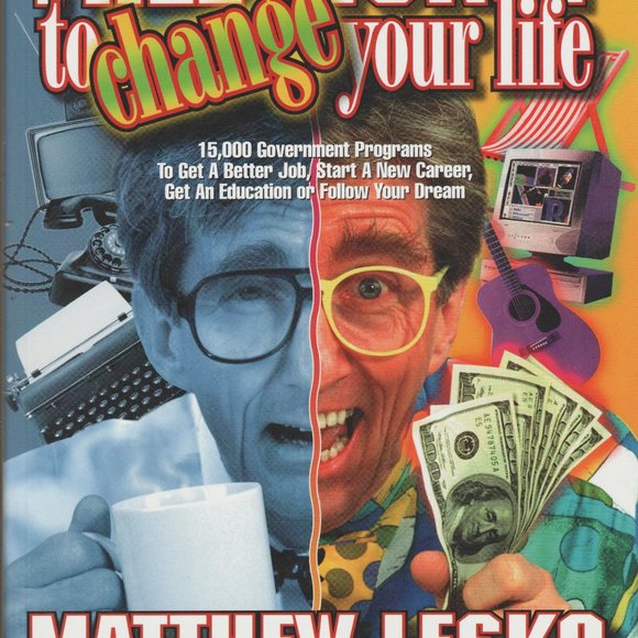 Media Matthew Lesko Free Money To Change Your Life Book And Cassettes